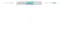 Desktop Screenshot of lagunadancefestival.org